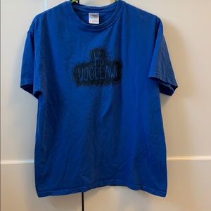Blue tee shirt